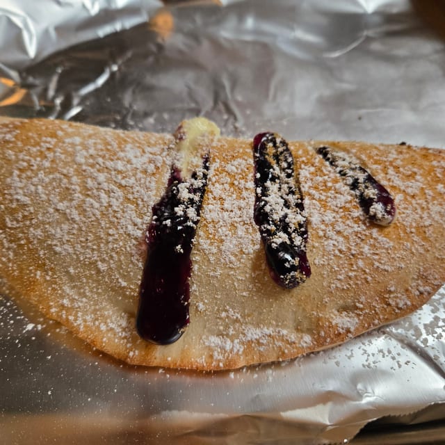 Cheesecake Calzone.