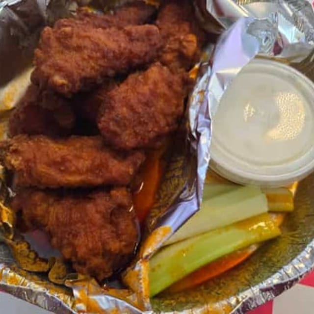 Buffalo Chicken Wings.