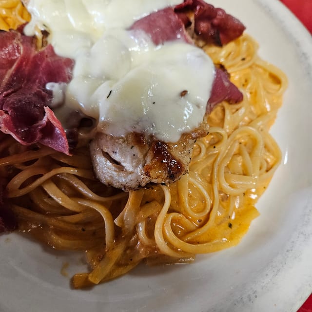 Chicken Napoli.